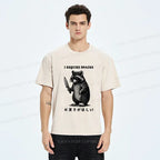 Kyoto-Lion Raccoon Needs Candy Washed T-Shirt