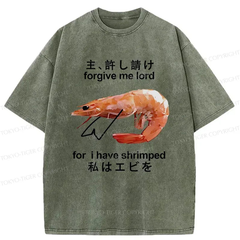 kyoto lion retreating shrimp unisex tee best seller