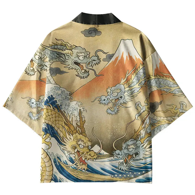 Vintage Japanese Haori Jacket for Summer