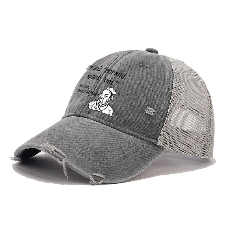 Kyoto-Lion The Art Of War Funny Trucker Cap
