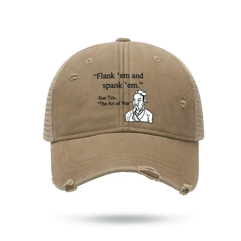 Kyoto-Lion The Art Of War Funny Trucker Cap