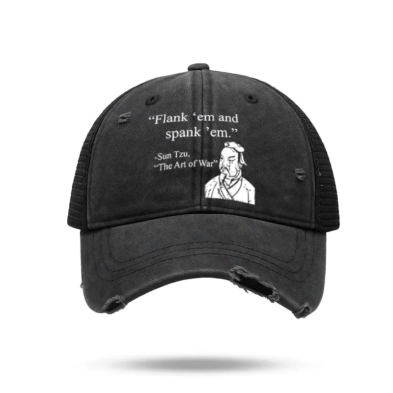 unisex cotton trucker cap adjustable