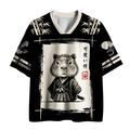 Kyoto-Lion Chonky Samurai Capybara Mesh Jersey