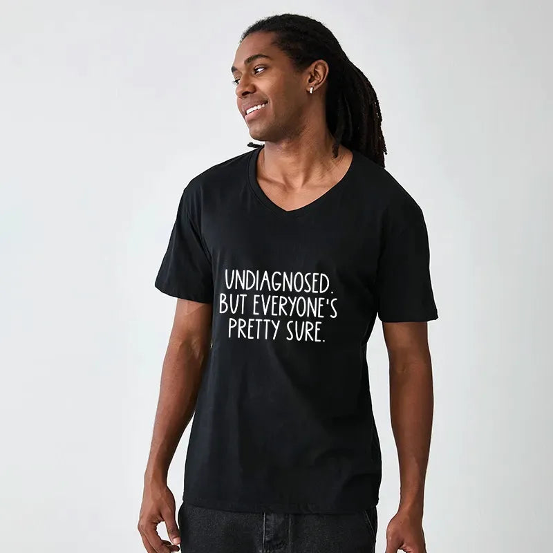 Kyoto Lion Unisex V-Neck Tee with Free Shipping