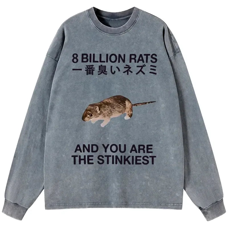 washed rat tee for men