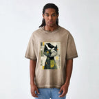 Funny Cat Crow T-Shirt for Anime Convention