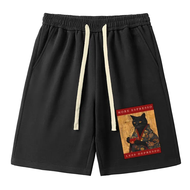 Japanese cat unisex shorts daily wear
