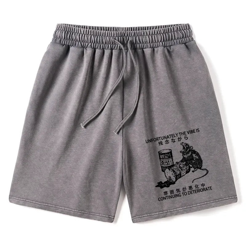 Japanese vintage style unisex shorts