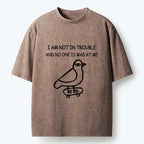 Japanese Vintage Washed T-Shirt for Casual