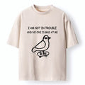 Kyoto-Lion Bird Pretends It Did Nothing Wrong Washed T-Shirt