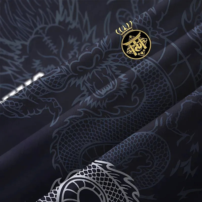 Kyoto-Lion Rise Of The Dragon Button-up Shirt