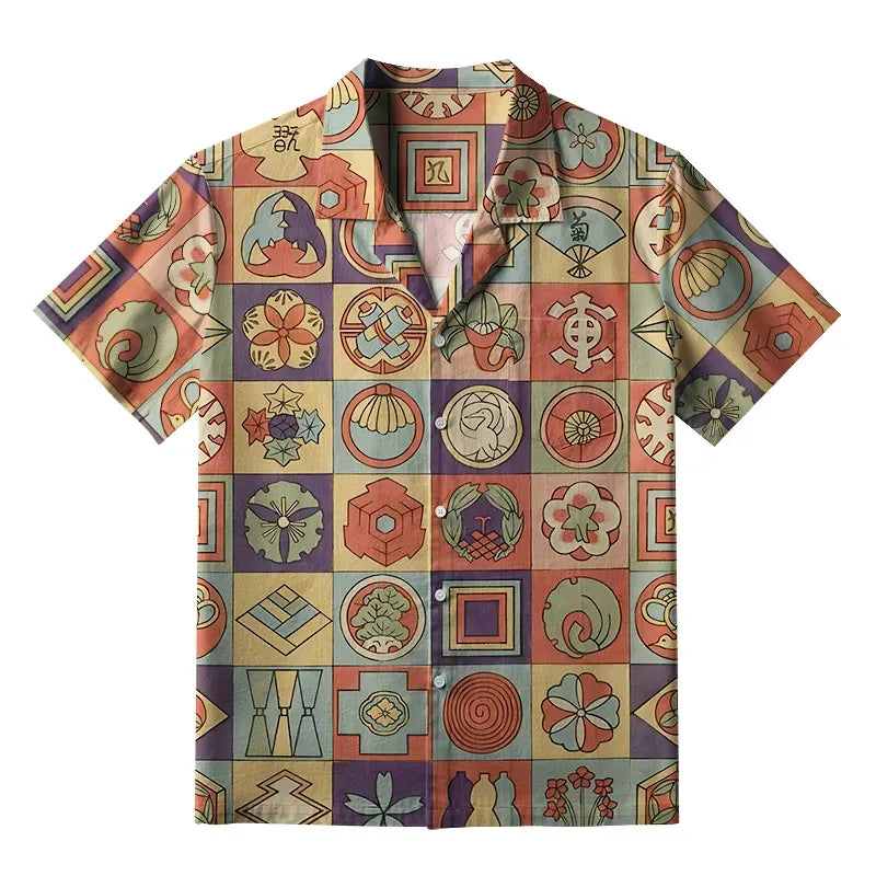 Unisex Cotton Hawaiian Shirt for Gift Idea