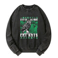 japanese owl sweatshirt for daily wear