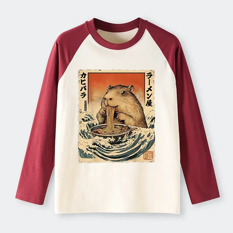 Unisex Raglan Long Sleeve for Summer