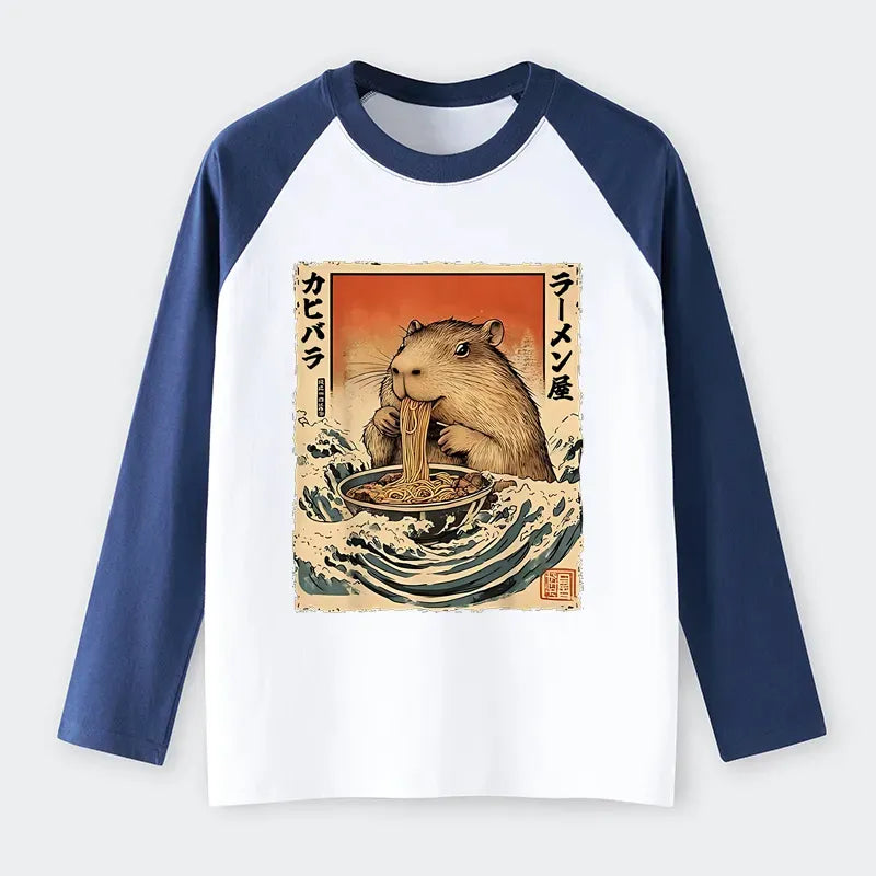 Unisex Raglan Long Sleeve for Summer
