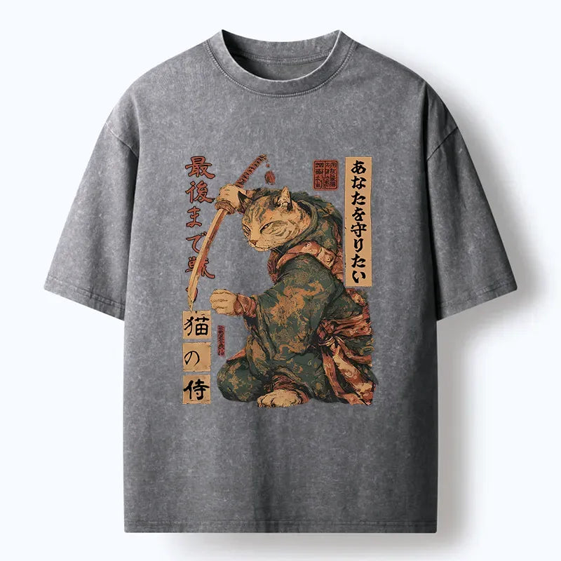 Unisex Japanese Cat T-Shirt Gift Idea