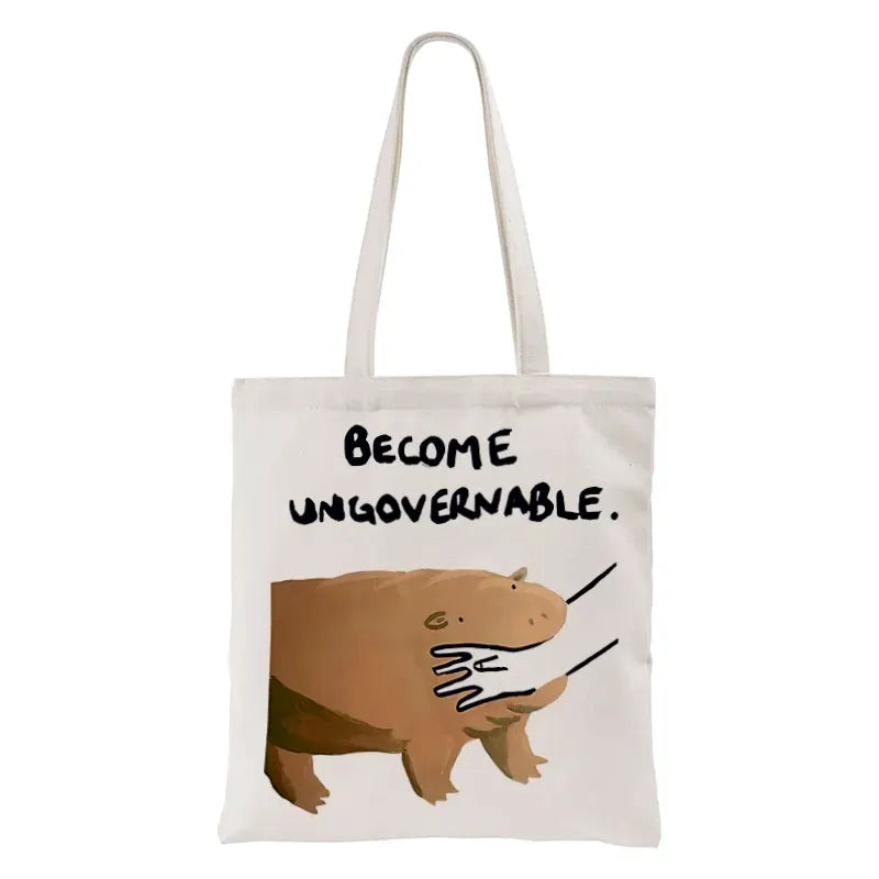 Japanese Retro Tote Bag for Daily Wear