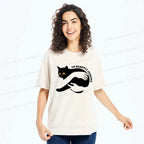 funny judging cat tee streetwear on sale