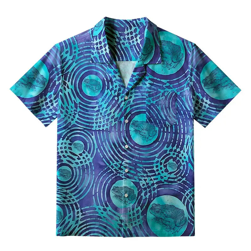 Best Seller Kyoto Lion Hawaiian Shirt for Beach