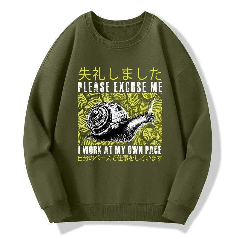 Kyoto lion snail sweatshirt best seller