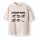 Kyoto-Lion Chaotic Dachshund Commands Meme Washed T-Shirt