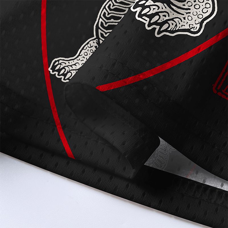 Kyoto-Lion Auspicious Dragon Mesh Jersey