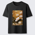 Kyoto-Lion Oriental Rabbit Pond Scene Classic T-Shirt