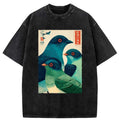 Japanese washed t-shirt for daily wear