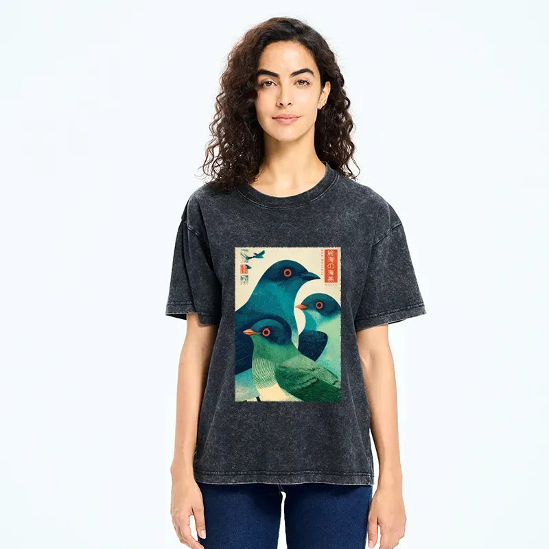 Vintage Kyoto-Lion t-shirt for vacation