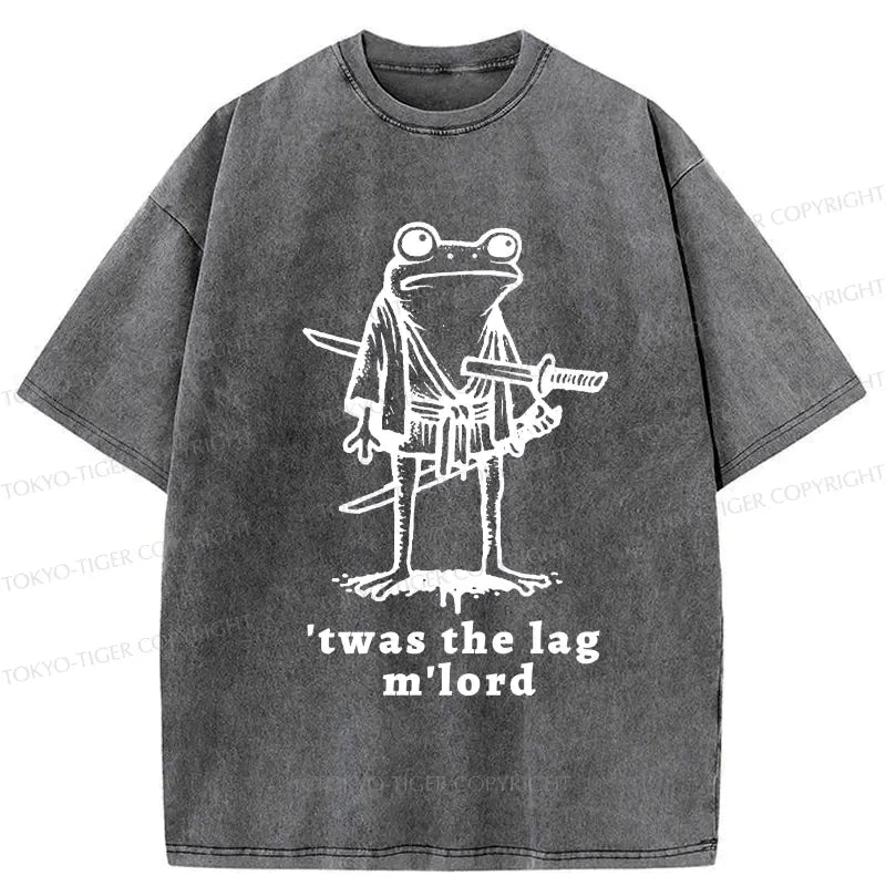 washed samurai t-shirt streetwear