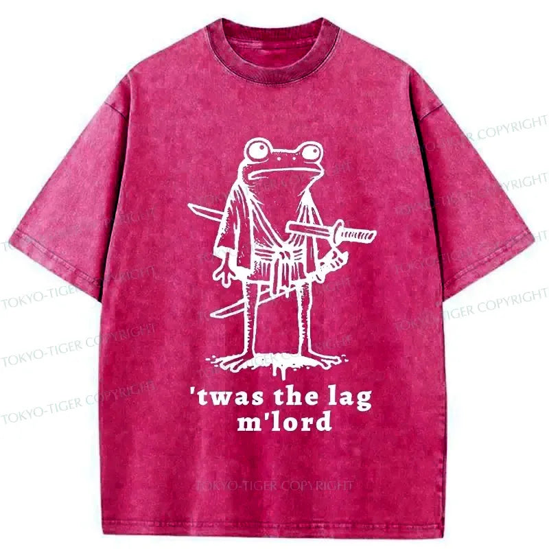 washed samurai t-shirt streetwear