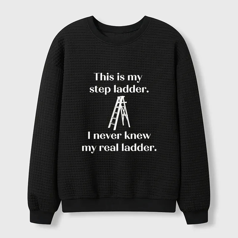 kyoto lion funny waffle sweatshirt for daily wear