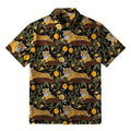 Japanese Tiger Button-up Shirt for Summer