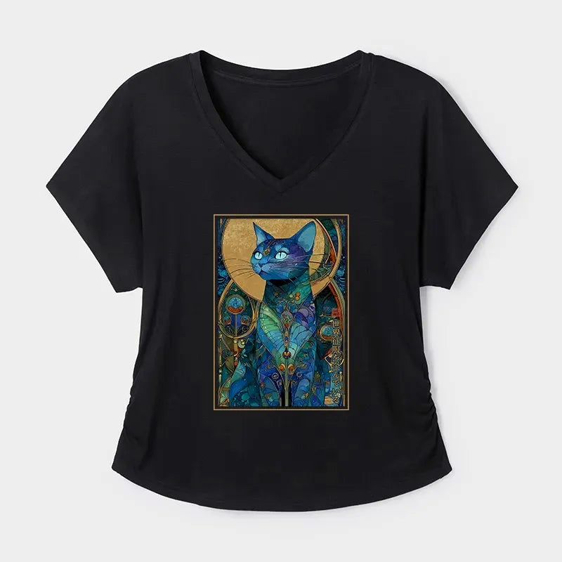 soft modal dolman sleeve tee for women
