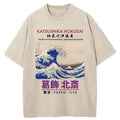 Hokusai Kyoto Lion washed t-shirt