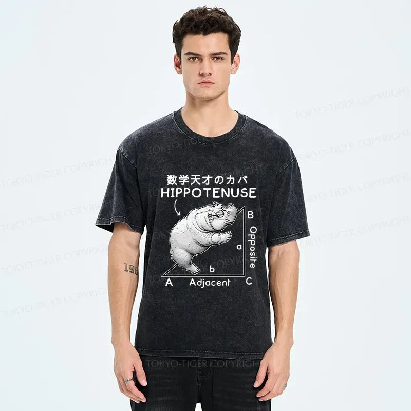 Trending Japanese Hippo T-Shirt for Daily Wear