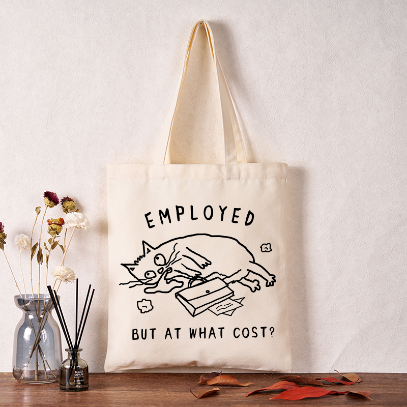 Kyoto-Lion Employed But At What Cost Tote Bag