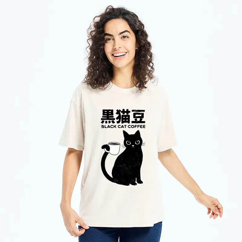 Trendy Cat T-Shirt for Summer
