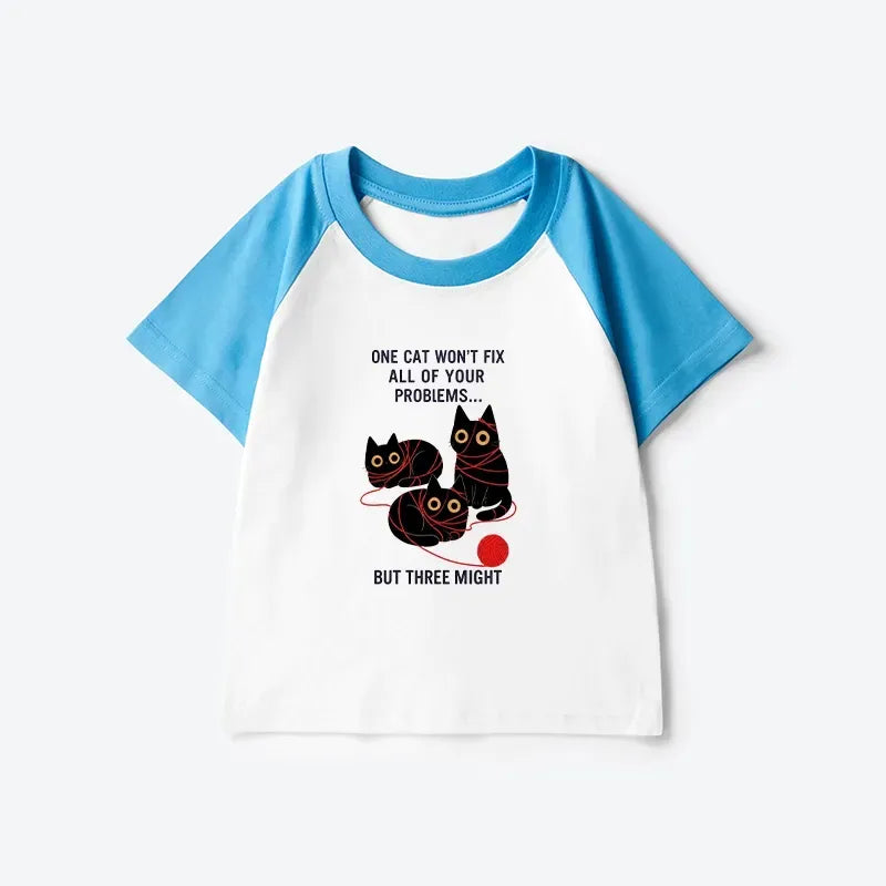Soft cotton kids raglan for daily wear