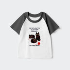 Japanese style kids raglan t-shirt