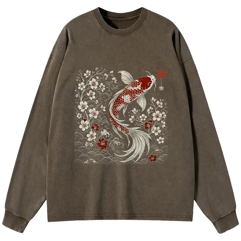 Free Shipping Kyoto Style Washed T-Shirt