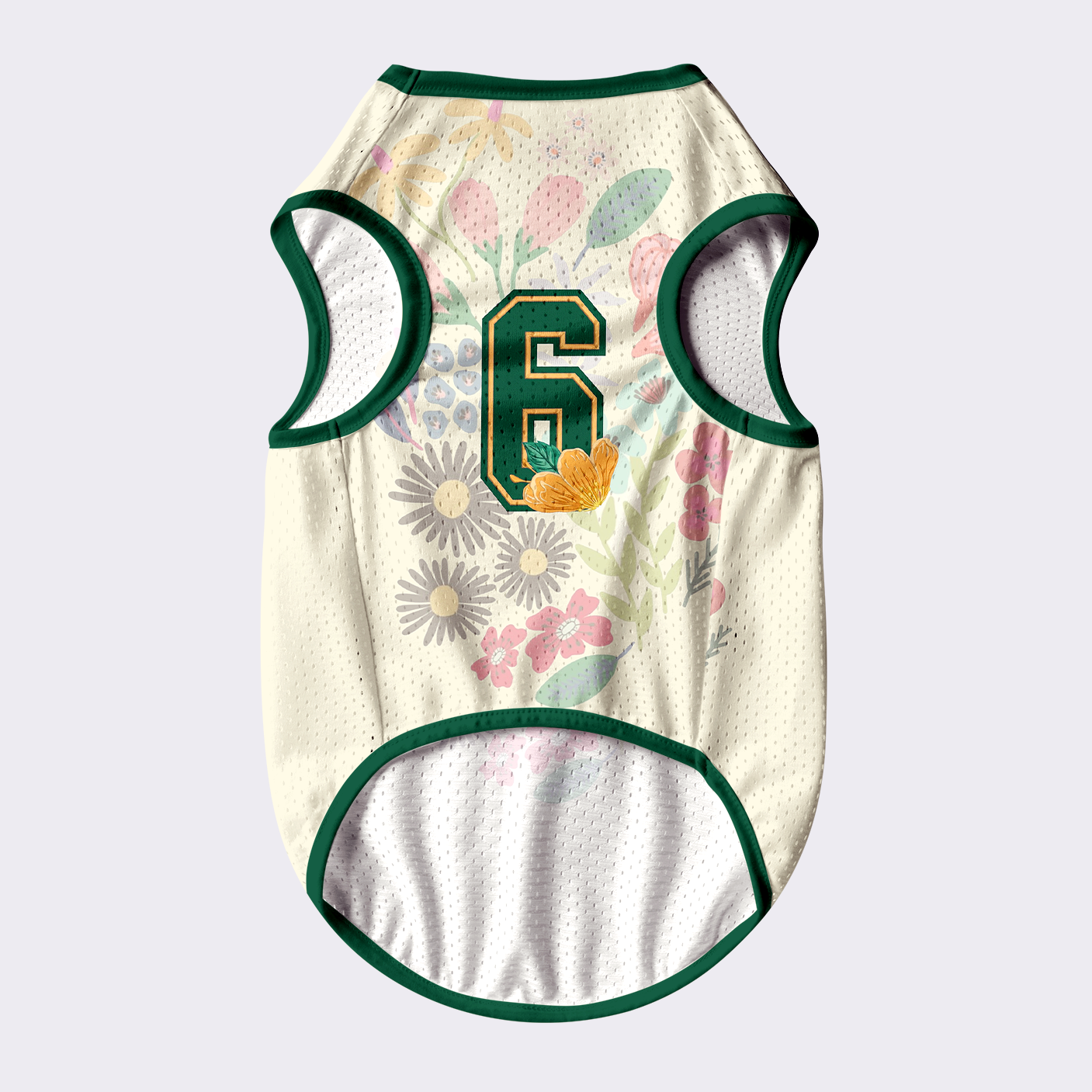 Kyoto-Lion Tropical Toucan Paneled Long Pet Jersey