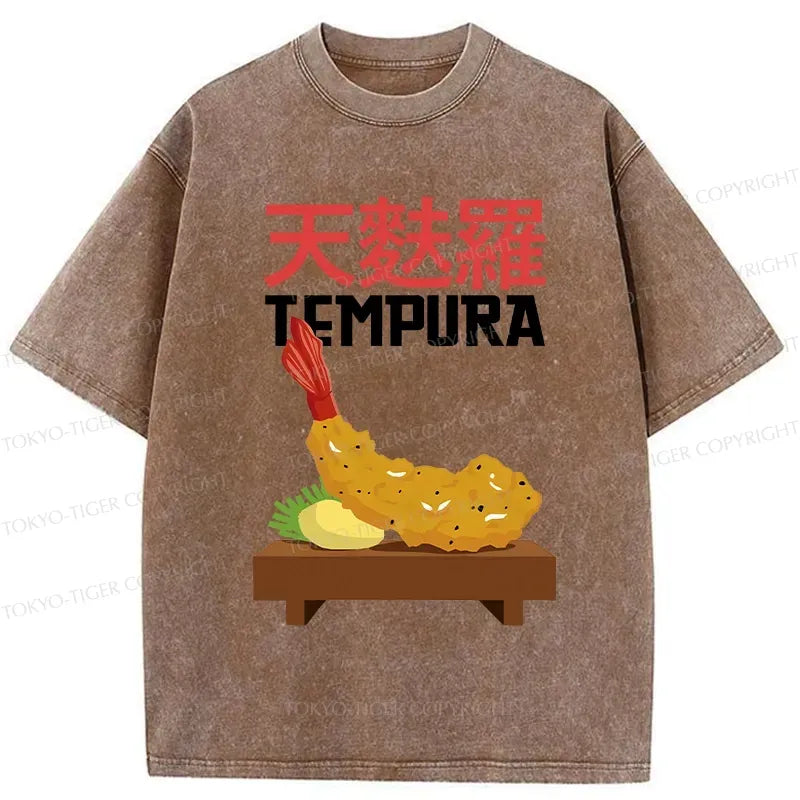 Kyoto-Lion Shrimp Tempura Washed T-Shirt