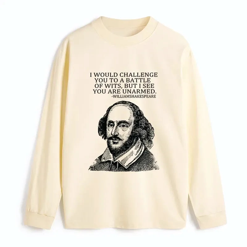 Kyoto-Lion Your Intelligence Is Inferior To Mine Classic Long Sleeve T-Shirt