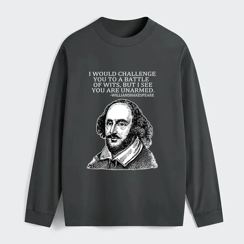 Kyoto-Lion Classic Long Sleeve T-Shirt for Daily Wear