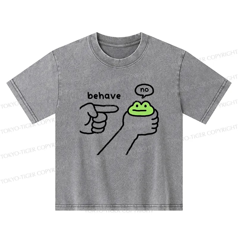 Funny Frog Tee for Spring Vacation