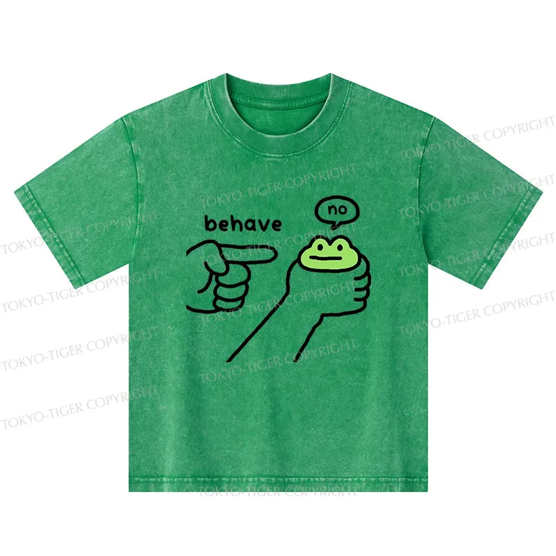 Japanese Frog Kids T-Shirt for Daily Wear