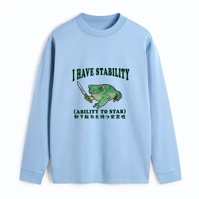 classic unisex cotton long sleeve shirt