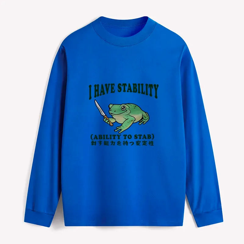 Japanese vintage frog long sleeve t-shirt
