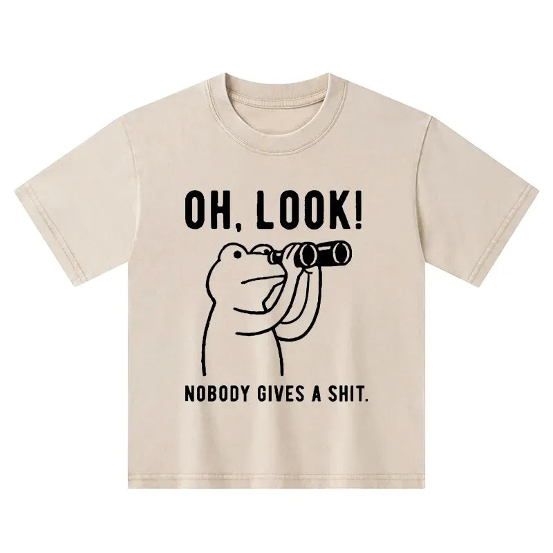 Unbothered Frog Kids T-Shirt